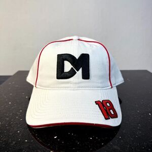 OFFICIAL INDYCAR 23 Malukas White Adjustable‎ Hat NEW